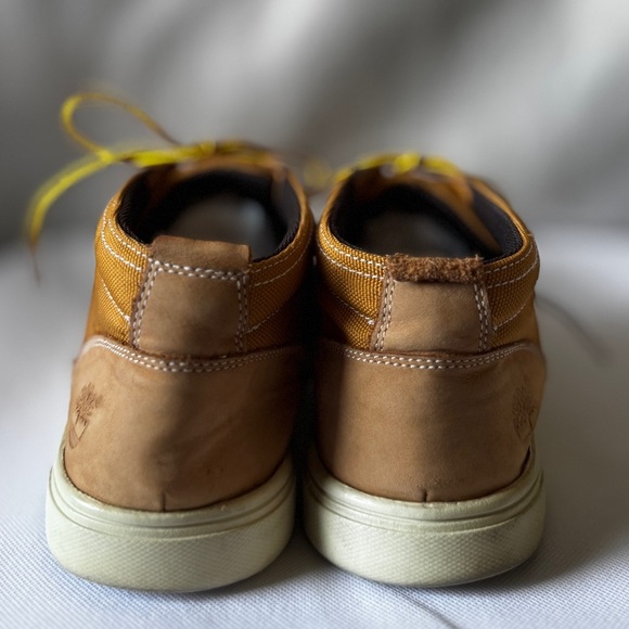 Timberland Size 9 Men’s Light Cognac Suede Shoes - Picture 14 of 14